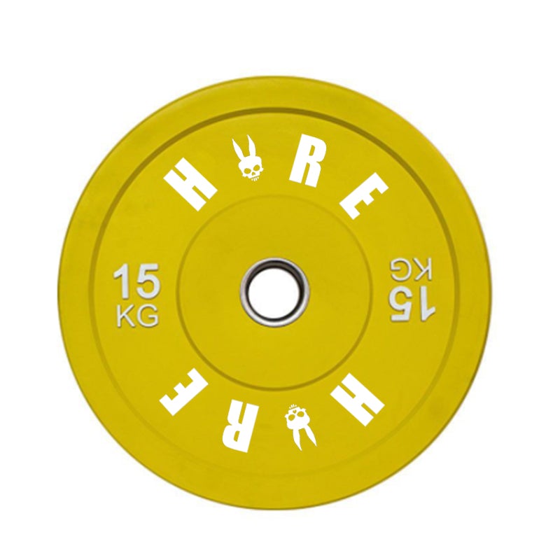 Hare Fitness Olympic Weight Plate | Rubber Weight Plates Set Singapore